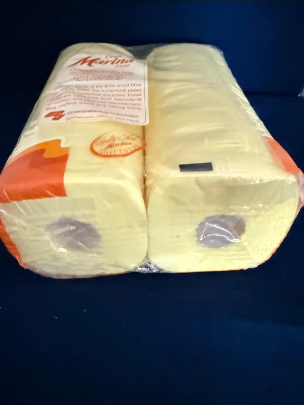 MARINA Twin-Ply Tissue Rolls 1970
